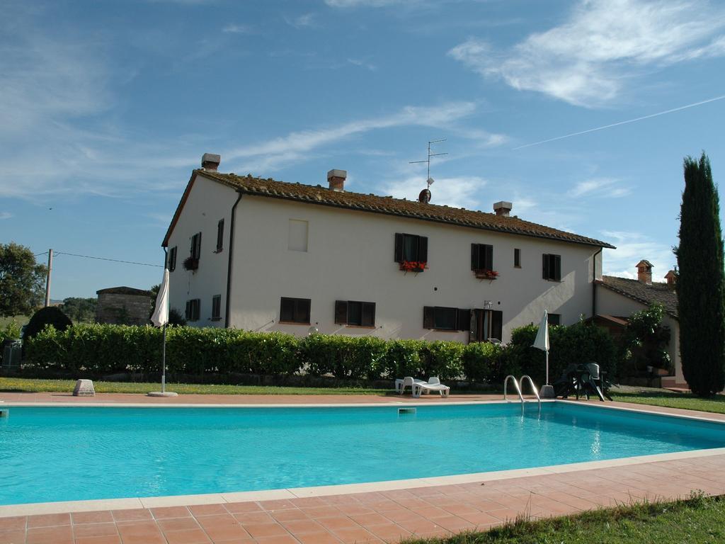 콘티냐노 Spacious Farmhouse In Pienza With Swimming Pool 아파트 외부 사진